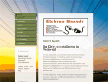 Tablet Screenshot of elektro-brandt.com